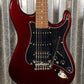 G&L USA 2022 Fullerton Deluxe Legacy HB Ruby Red Metallic Guitar & Bag #1143 Used