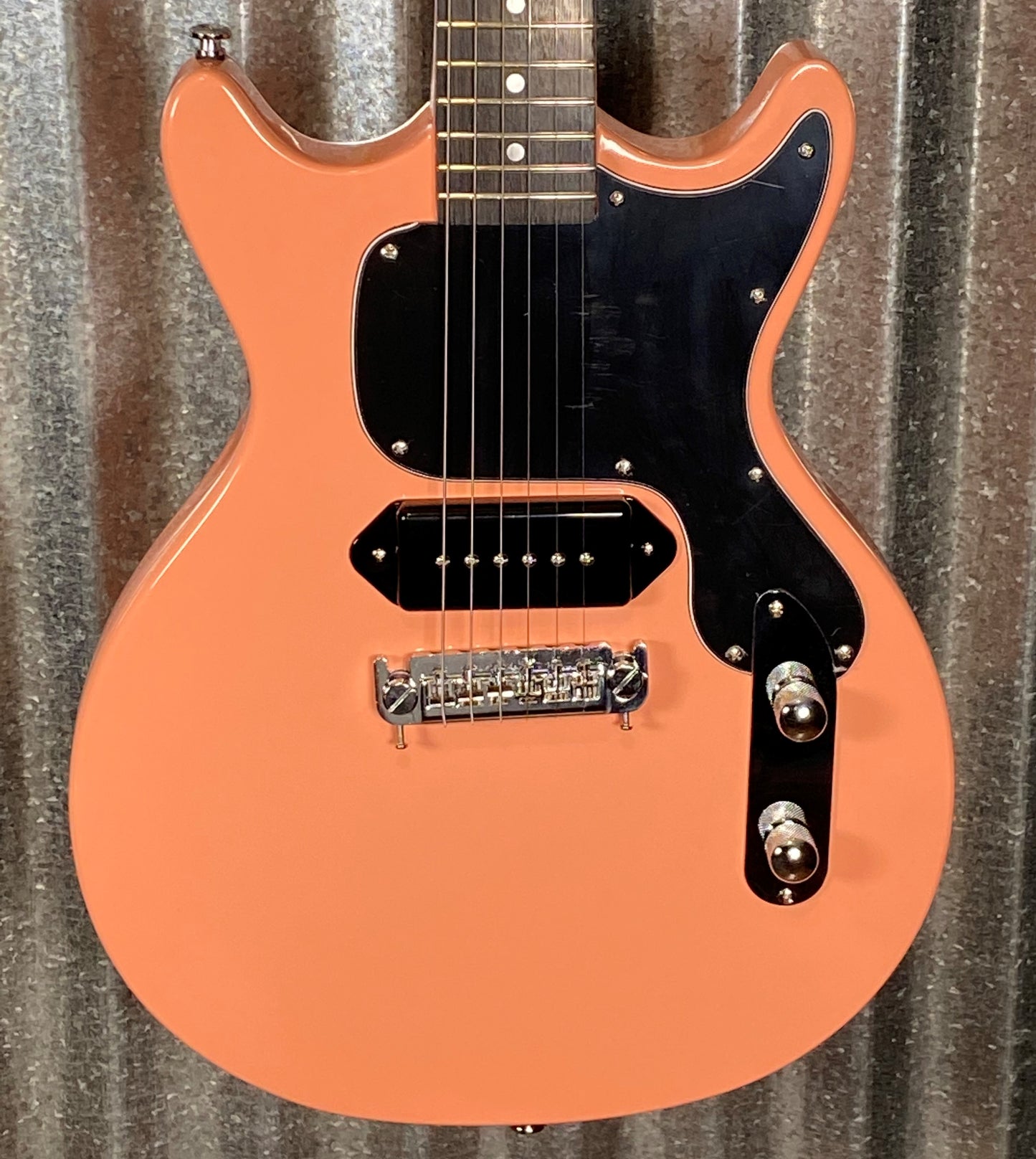 Westcreek DC LP Junior P90 Sunset Coral Guitar #0129 Used