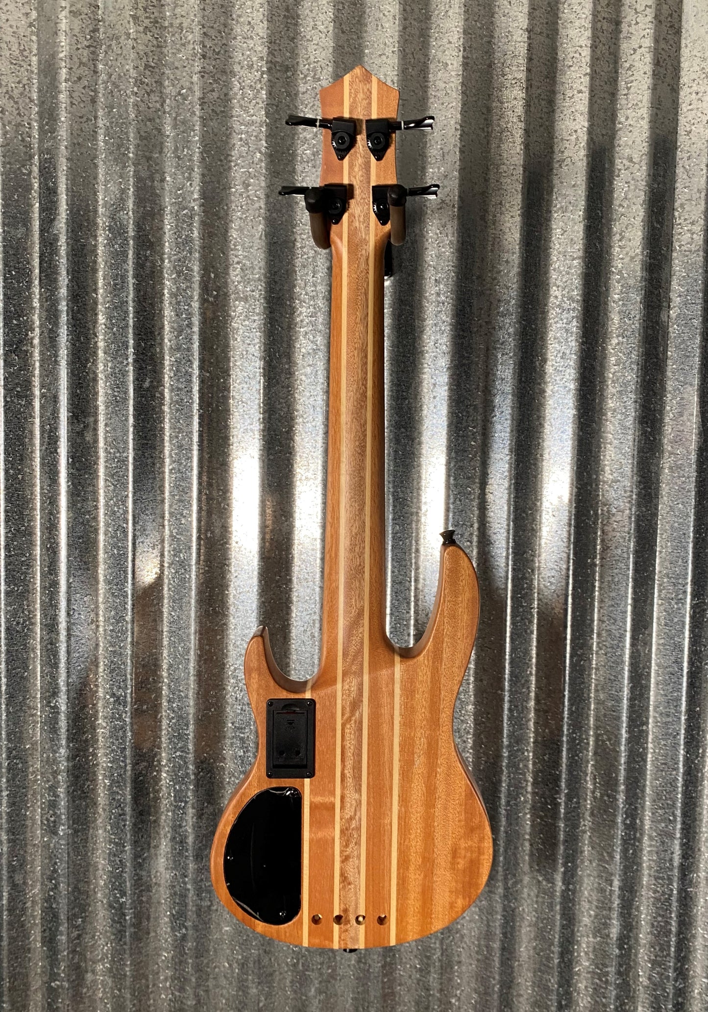 Smiger EUB-01M-NL Neck Through Electric Ukulele Bass Natural #0001