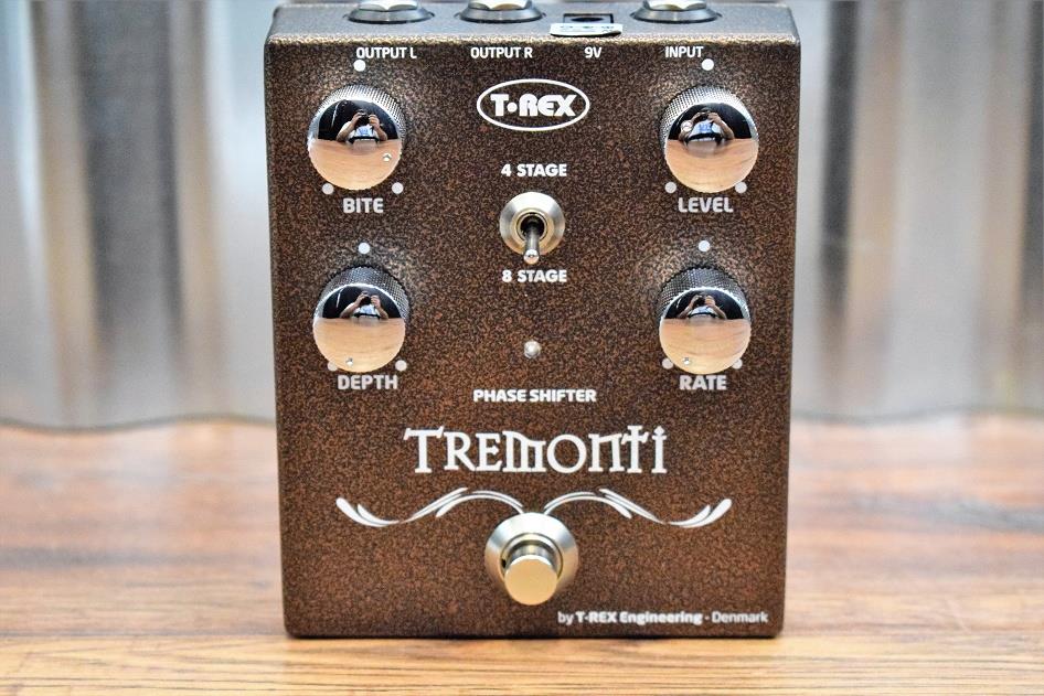 T-Rex Engineering Mark Tremonti Phase Shifter Guitar Effect Pedal Demo #715