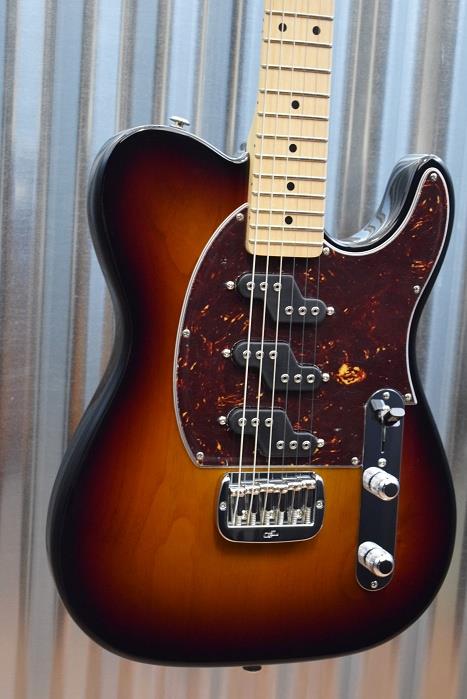 G&L Guitars USA Custom ASAT Z3 3 Tone Sunburst Guitar & Case 2016 #7639