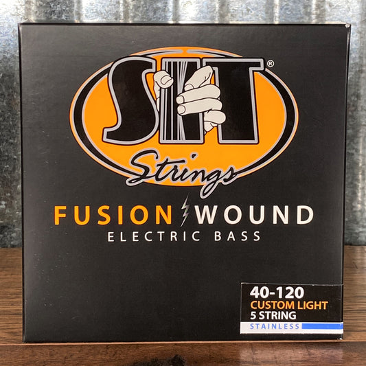 SIT Strings SRB540120L Fusion Wound Stainless Steel Custom Light 5 String Bass 40-120 Set