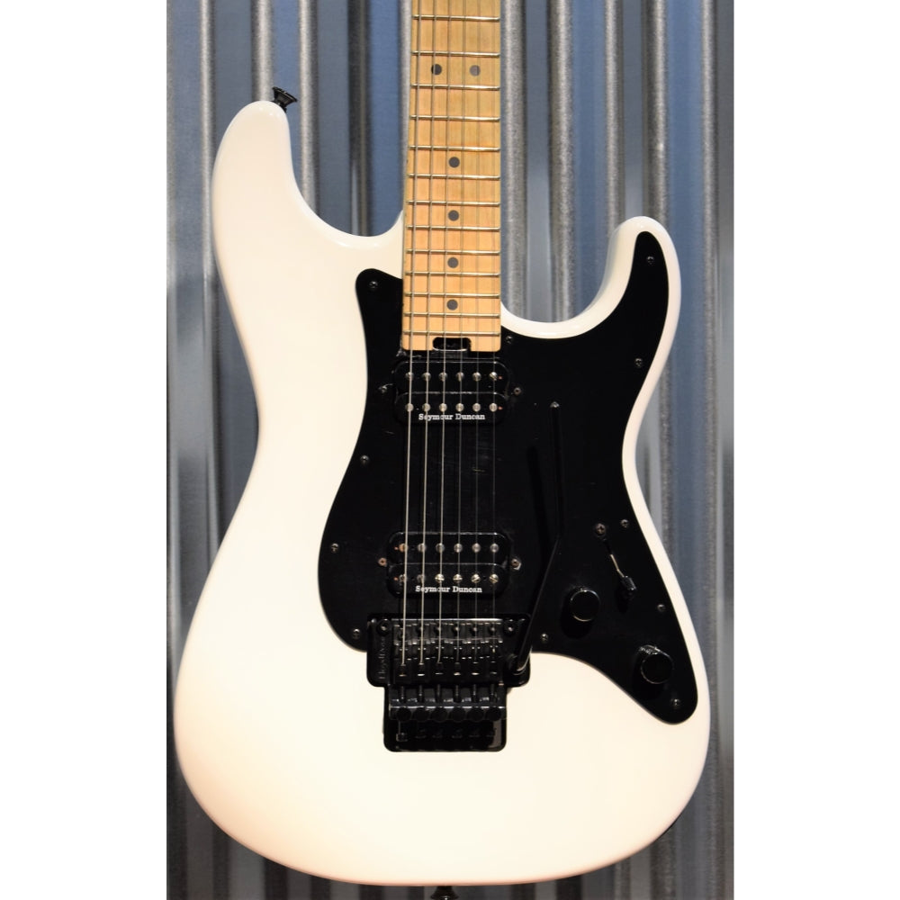 Charvel Guitars Pro Mod So-Cal Style 1 HH FR Snow White Guitar & Case Used
