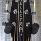 Danelectro  '59 Resonator Black Vintage Style Electric Guitar #6410 Demo