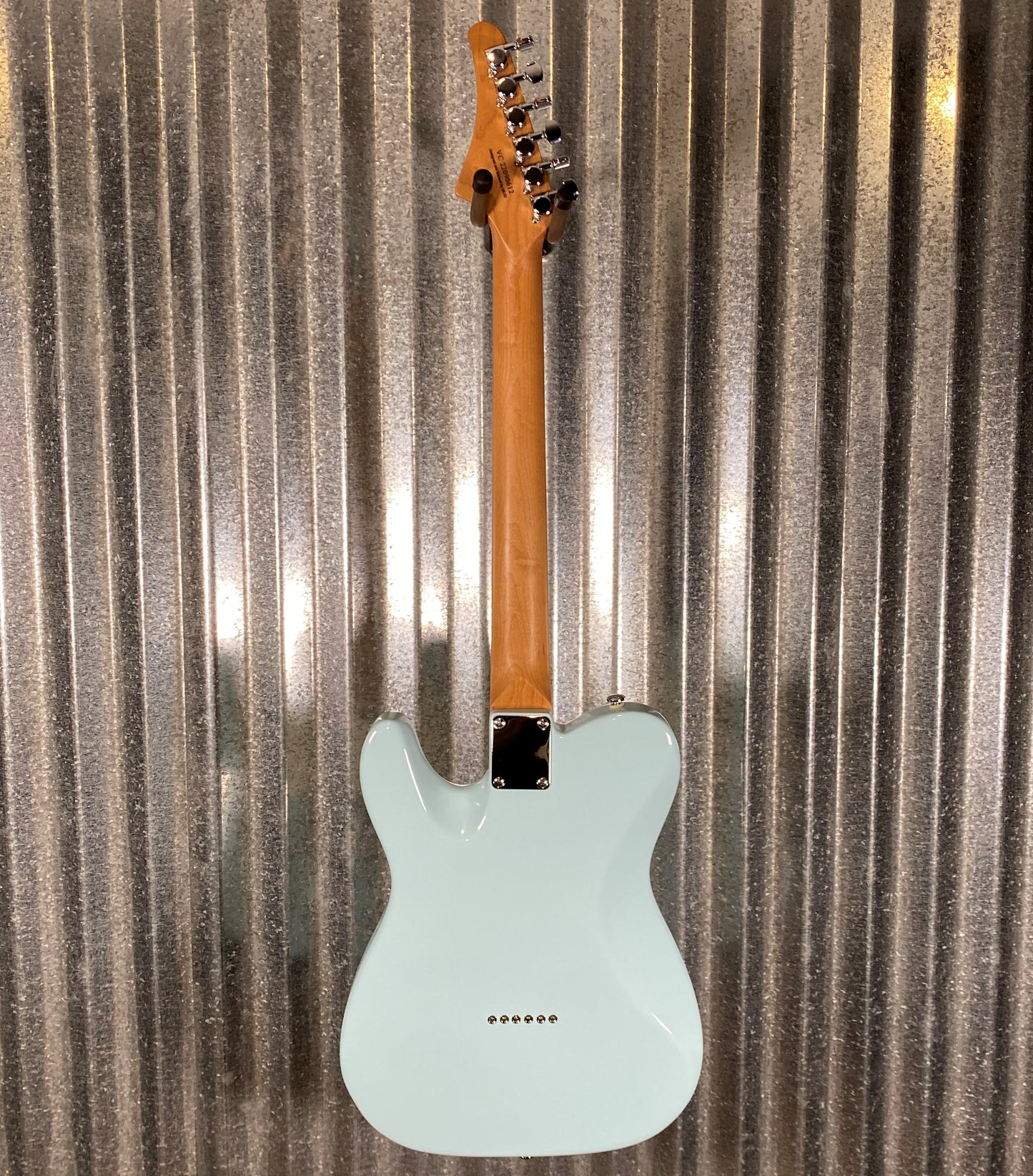 Musi Virgo Classic Telecaster Baby Blue Guitar #0612 Used