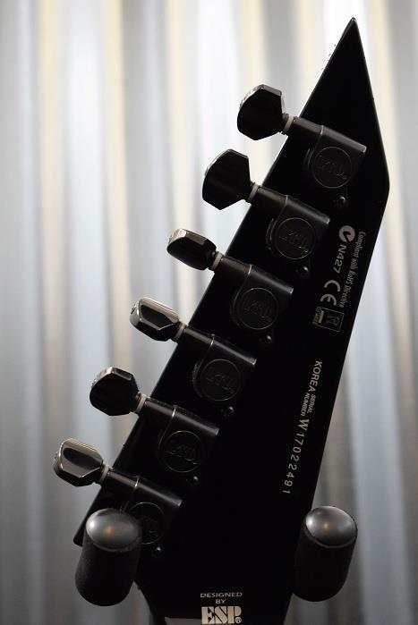ESP LTD Kirk Hammet KH-602 Black EMG Guitar & Hardshell Case #2491