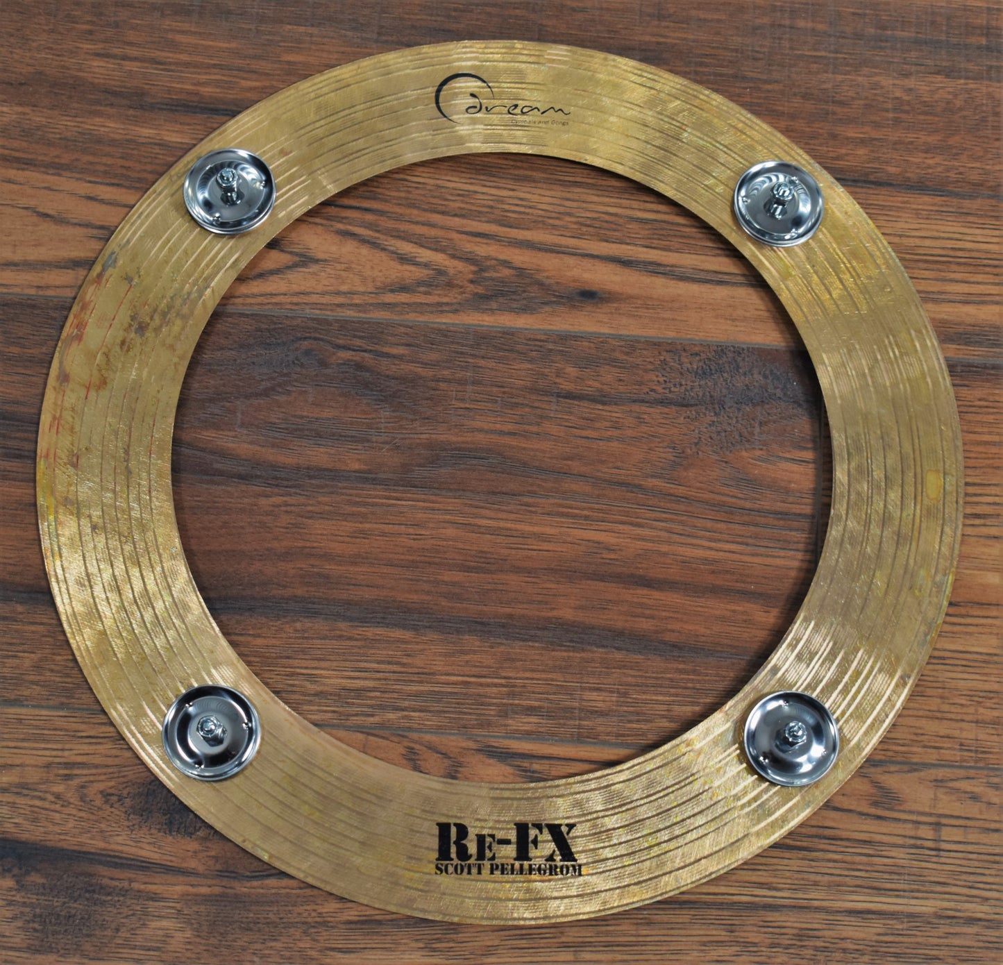 Dream Cymbals REFX-CC14 Recycled RE-FX Series Scott Pellegrom 14" Crop Circle with Jingles