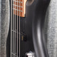 Warwick Rockbass Corvette Basic Satin Nirvana Black Active 5 String Bass & Bag #3720