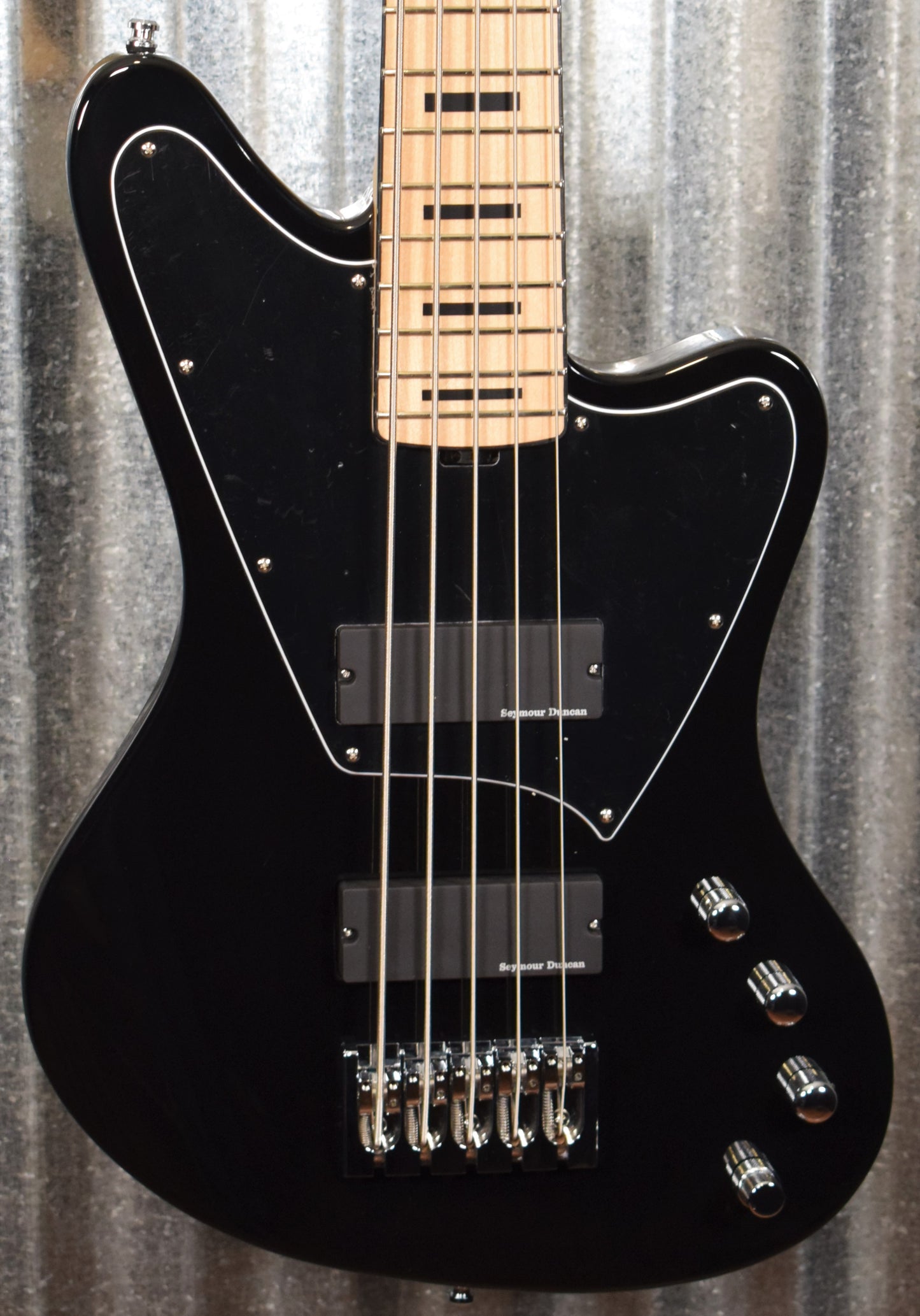 ESP E-II GB-5 5 String Bass Black Seymour Duncan & Case Japan #ES0845193