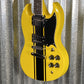 Westcreek Racer Offset SG Yellow Solid Body Guitar #0068 Used
