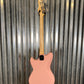 G&L USA Fullerton Deluxe Fallout 4 String Short Scale Bass Shell Pink & Bag #9355