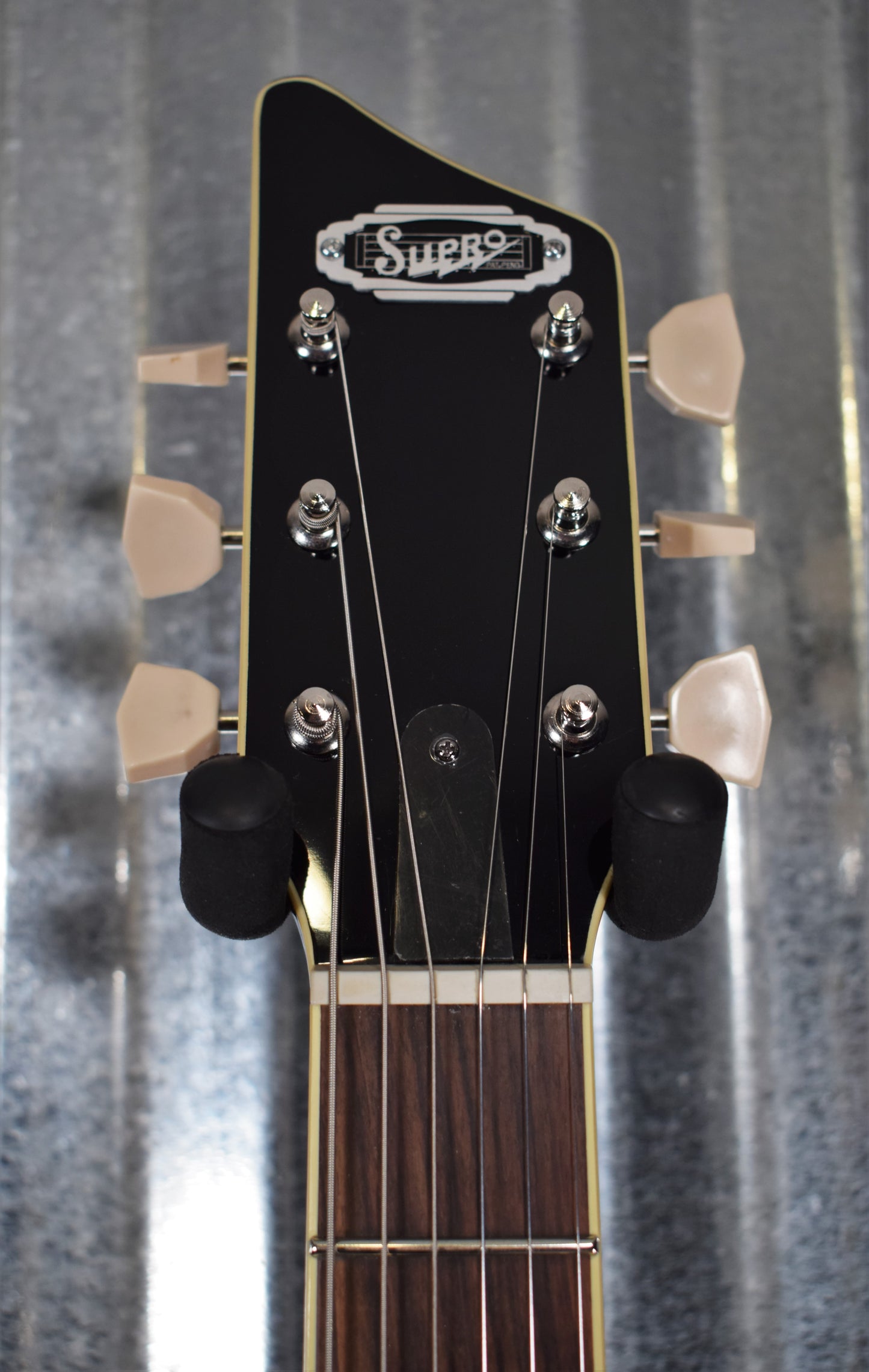 Supro 1296AN Silverwood Natural Ash Guitar & Bag Demo #0628