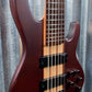 ESP LTD D-6 6 String Bass Natural Satin & Case LD6NS #0569