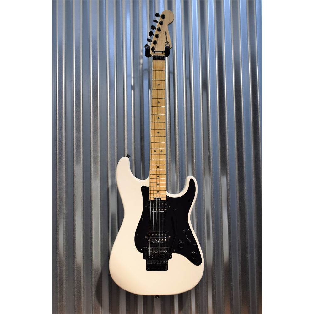 Charvel Guitars Pro Mod So-Cal Style 1 HH FR Snow White Guitar & Case Used