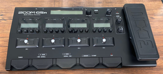 Zoom G5n Multi-Effect Processor & Expression Guitar Effect Pedal