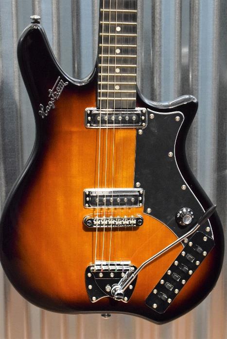 Hagstrom Retroscape Series IMP-TSB Impala Tobacco Sunburst Guitar #0997