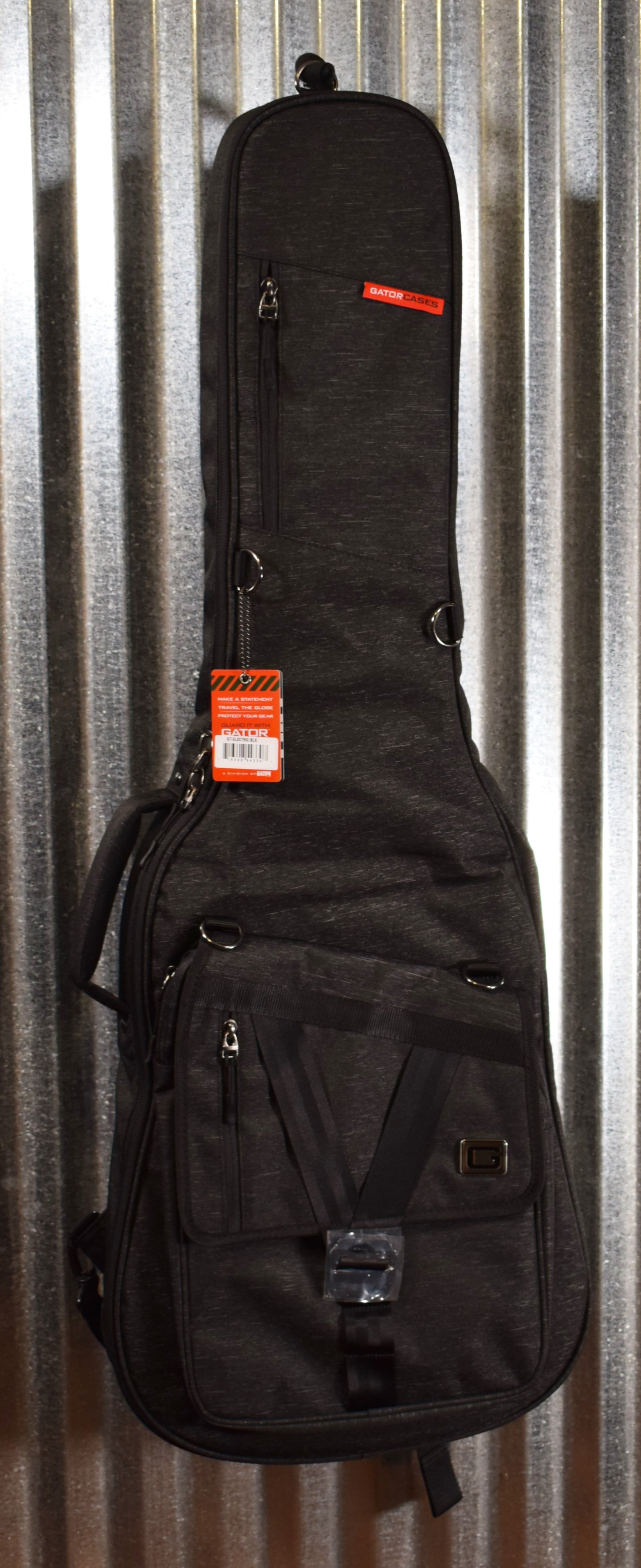Gator Cases GT-ELECTRIC-BLK Transit Electric Guitar Gig Bag Charcoal