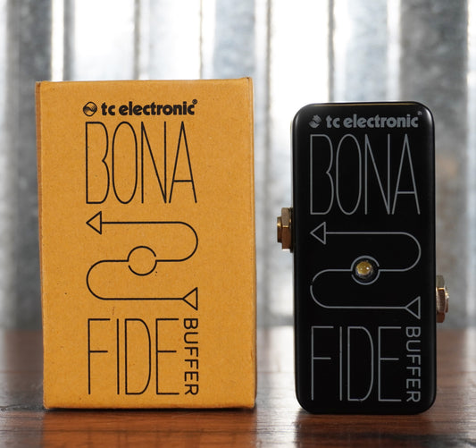 TC Electronic BonaFide Buffer Compact Analog Guitar Effect Pedal Used