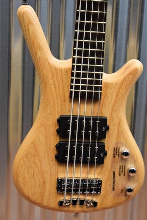 Warwick Rockbass Corvette $$ Double Buck 5 String Bass Guitar & Case #7716