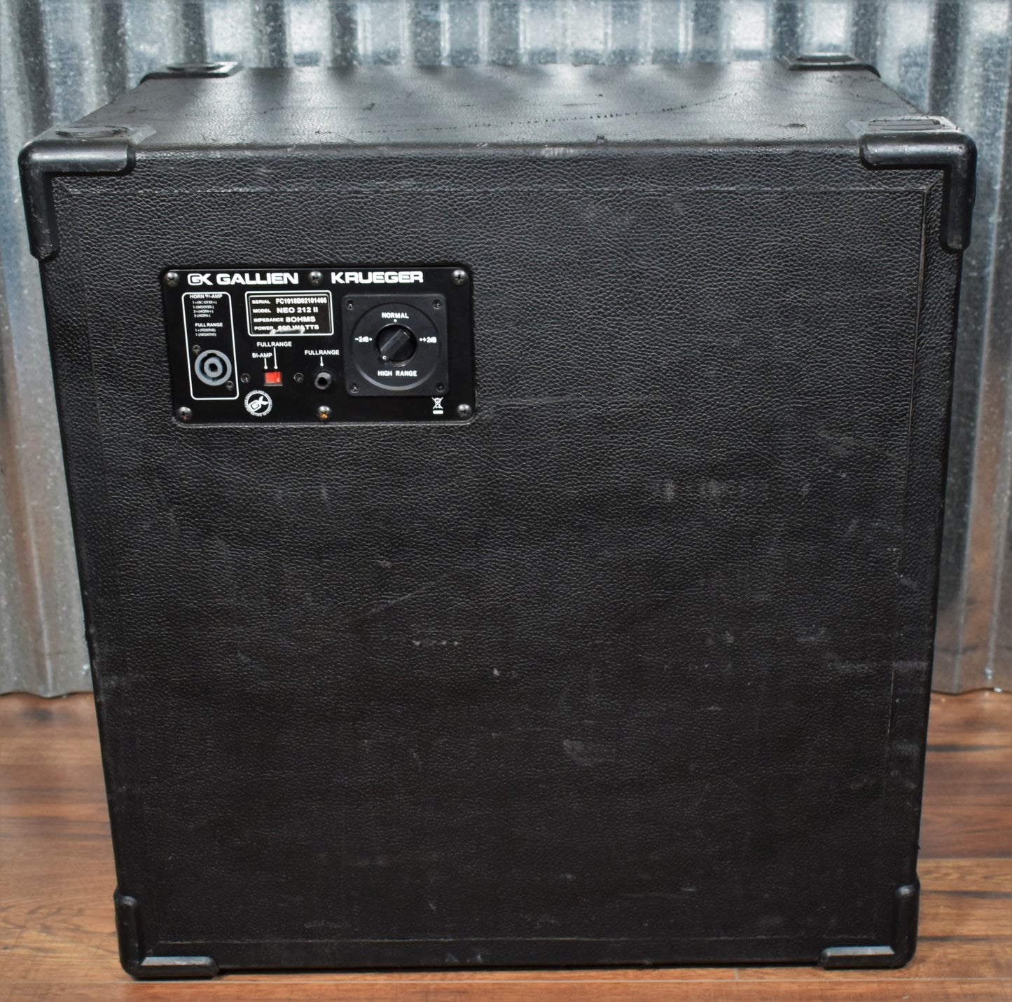 Gallien Krueger NEO-212-II 2x12" Lightweight Bass Speaker Cabinet #1 Used