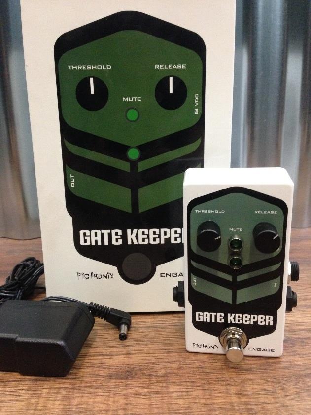 Pigtronix FNG Gatekeeper High Speed Noise Gate Guitar Effect Pedal Demo*