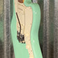 G&L USA Fullerton Deluxe Doheny Surf Green Guitar & Bag #4043