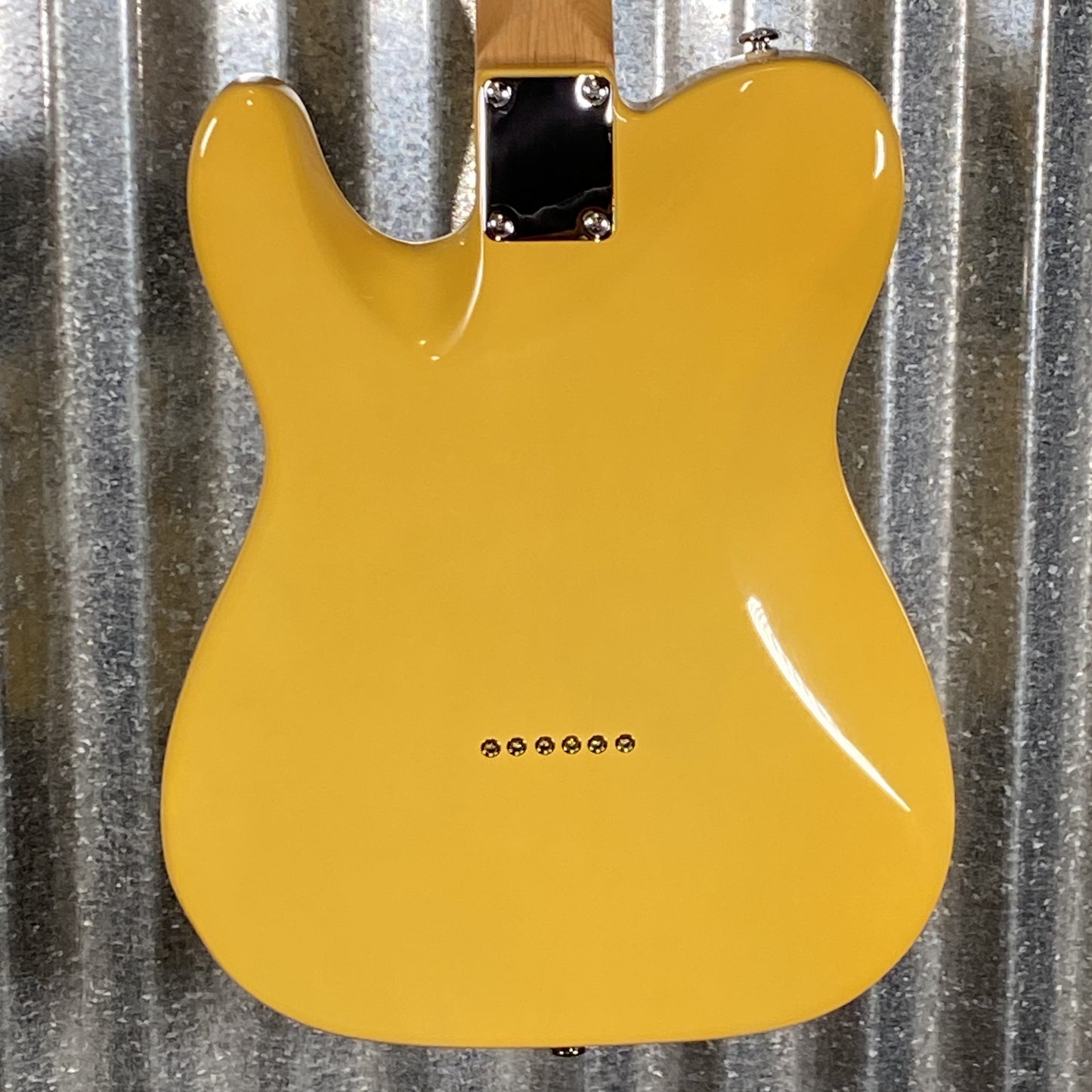 Musi Virgo Classic Telecaster Empire Yellow Guitar #0535 Used