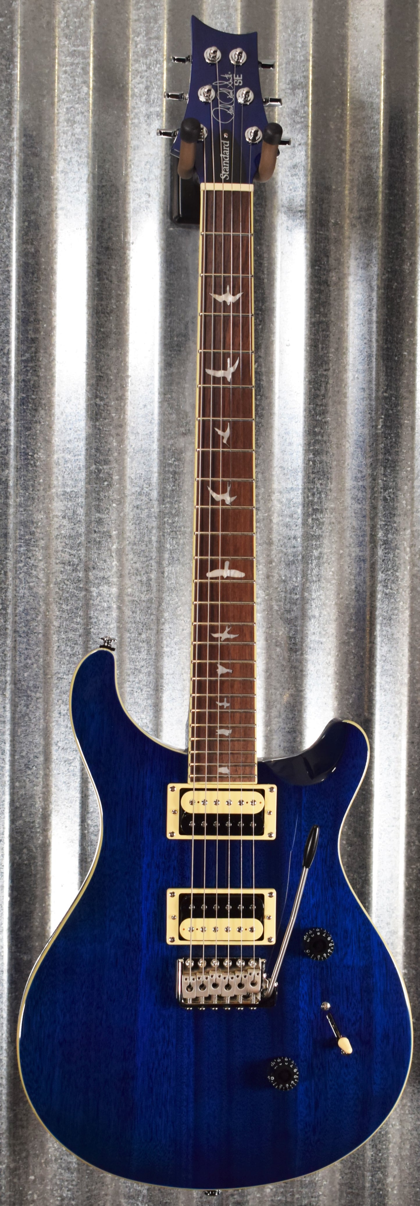 PRS Paul Reed Smith SE Standard 24 Translucent Blue Guitar #4101