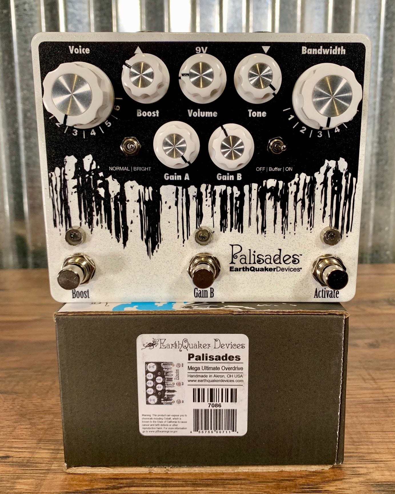 Earthquaker Devices EQD Palisades Mega Ultimate Overdrive V2 Guitar Effect  Pedal Demo