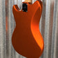 G&L USA Fallout Bass Tangerine Metallic 4 String Short Scale Bass & Bag #9326 Used