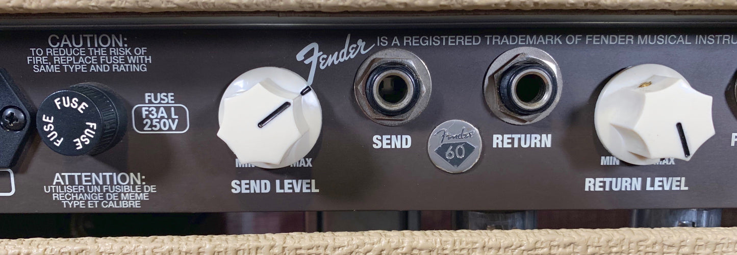 Fender Super Sonic 60 Watt All Tube Guitar Amplifier Head Used