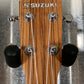 Suzuki SUKS-PA-ZB 21" Soprano Pineapple Ukulele Zebrawood & Bag