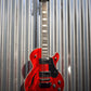 Hagstrom Swede F Wild Cherry Transparent Semi Hollow Electric Guitar #0363 Demo