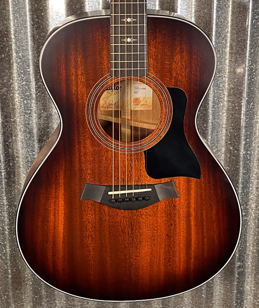 Taylor 322 Grand Concert Tropical Mahogany Edgeburst Acoustic Guitar & Case #0055 Used