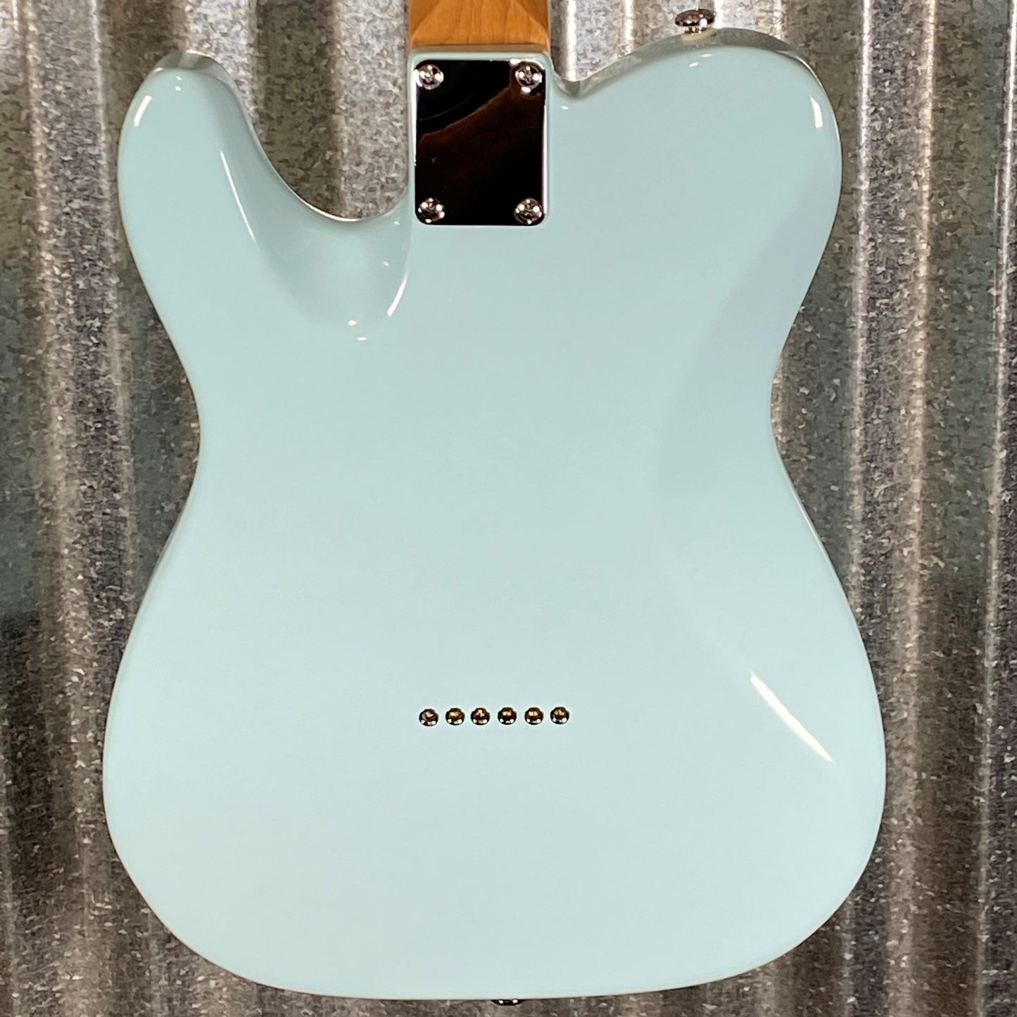 Musi Virgo Classic Telecaster Baby Blue Guitar #0612 Used