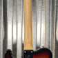 G&L USA Fullerton Deluxe ASAT Classic Bluesboy 3-Tone Sunburst Guitar & Bag #0202