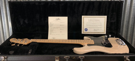 G&L USA Fullerton Custom LB100 Blonde 4 String Bass & Case LB-100 #4044