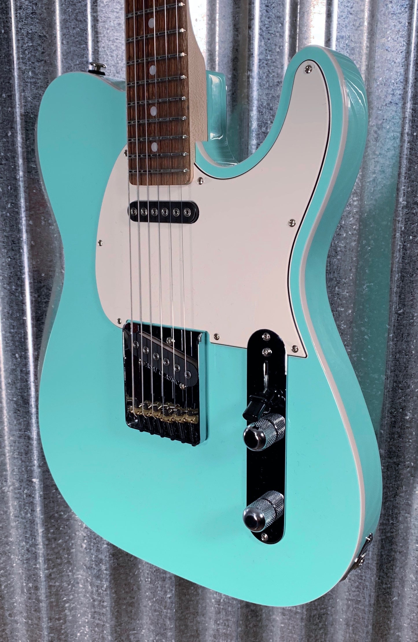 G&L USA Fullerton Custom ASAT Classic Surf Green Guitar & Case 2019 #2108