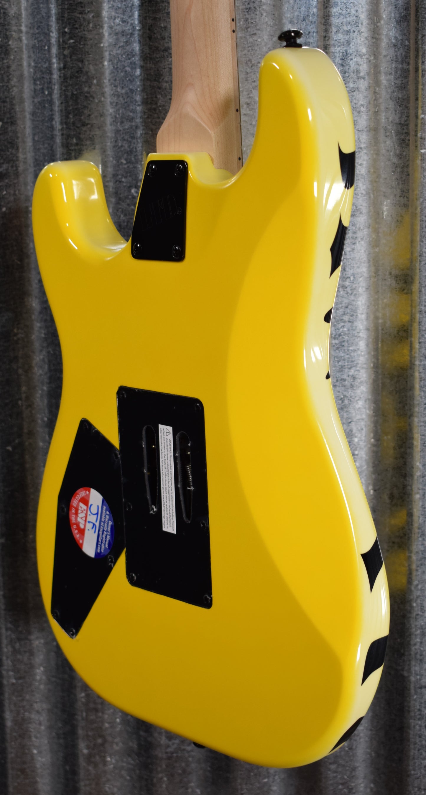 ESP LTD GL-200MT Yellow Tiger Stripe Graphic Guitar & Case GL200MT #0014