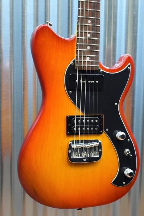 G&L USA Fallout Electric Guitar Cherryburst & Hardshell Case Blemish #7791