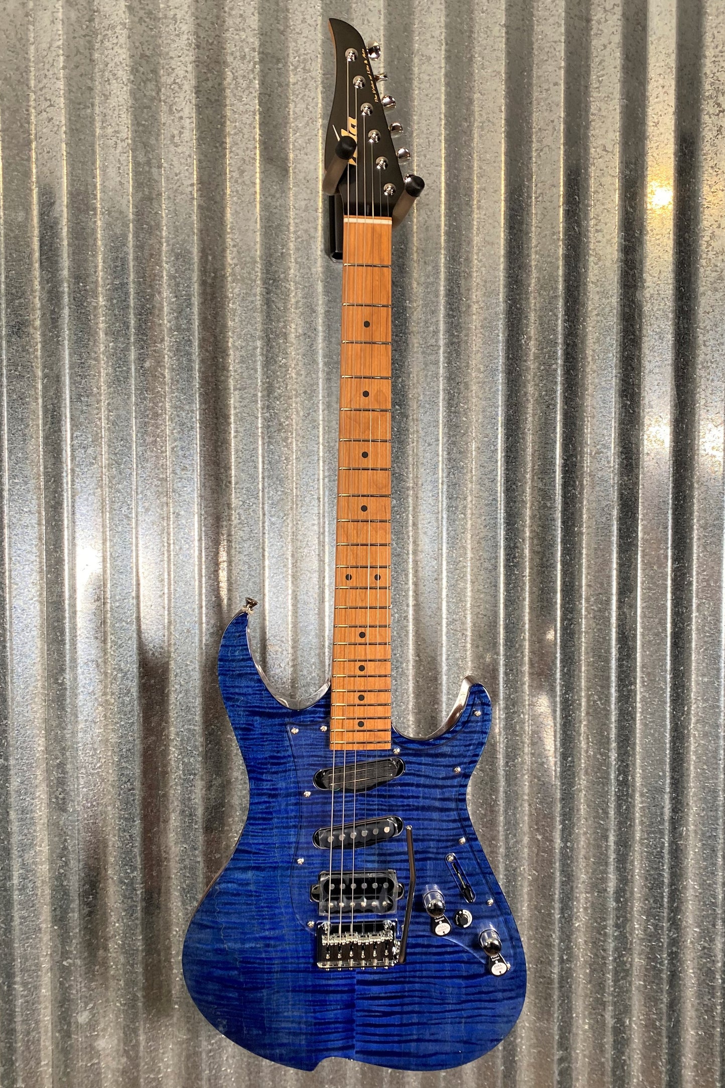 Vola OZ RV TNC SBL Sapphire Blue Gloss Guitar & Case #7074