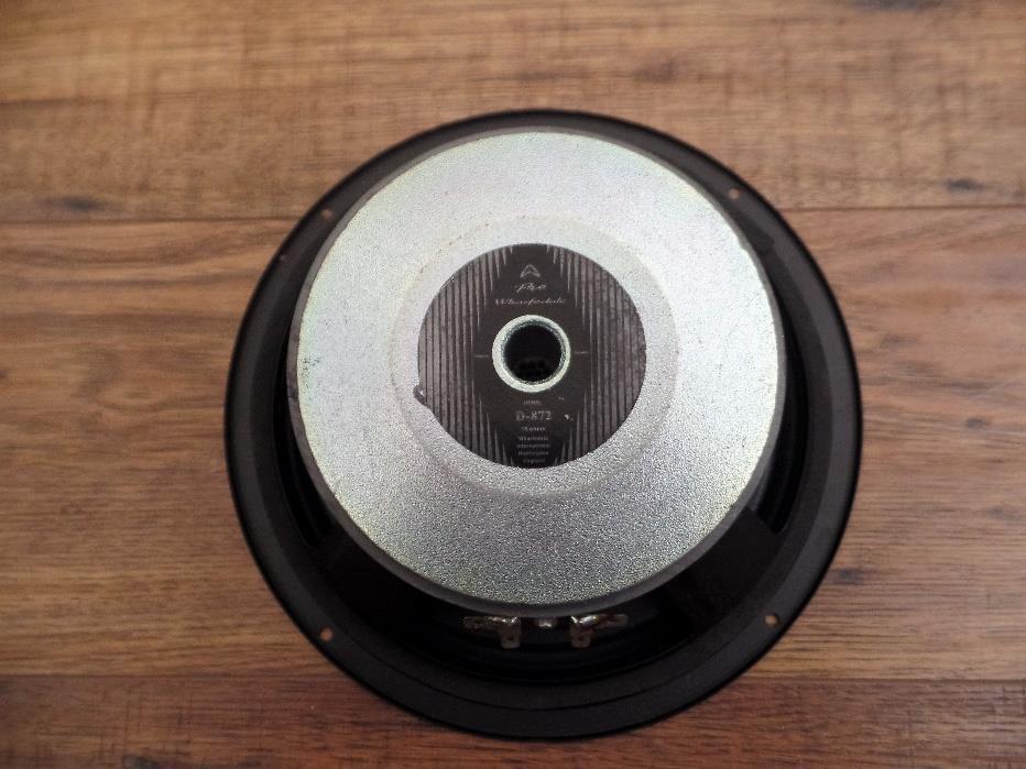 Wharfedale Pro D-872 8" Woofer 16 Ohm Replacement Speaker