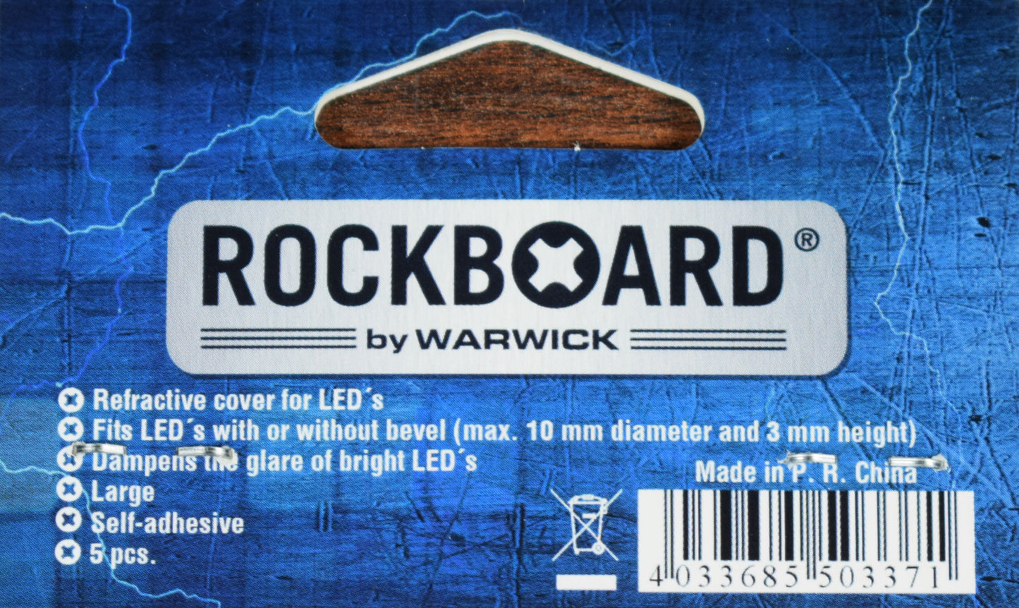 Warwick Rockboard Guitar Effect Pedal LED Damper Large 10.50mm Set of 10