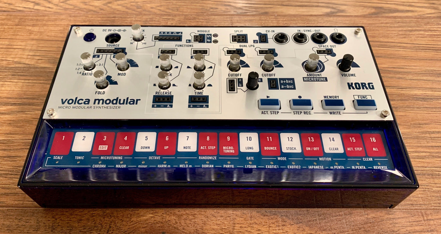 Korg Volca Modular Tabletop Micro Analog Synthesizer Used