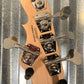 G&L USA JB5 Clear Orange 5 String Bass & Case JB-5 #7091