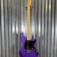 G&L USA 2022 Fullerton Deluxe Skyhawk HH Plum Metallic Guitar & Bag #1132 Used