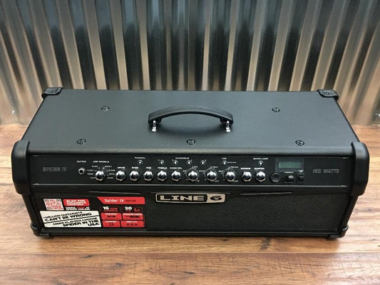 Line 6 Spider IV HD150 150 Watt Modeling Amplifier Head #3007 *