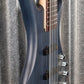 Warwick Rockbass Corvette Basic 5 String Bass Ocean Blue & Bag #3420