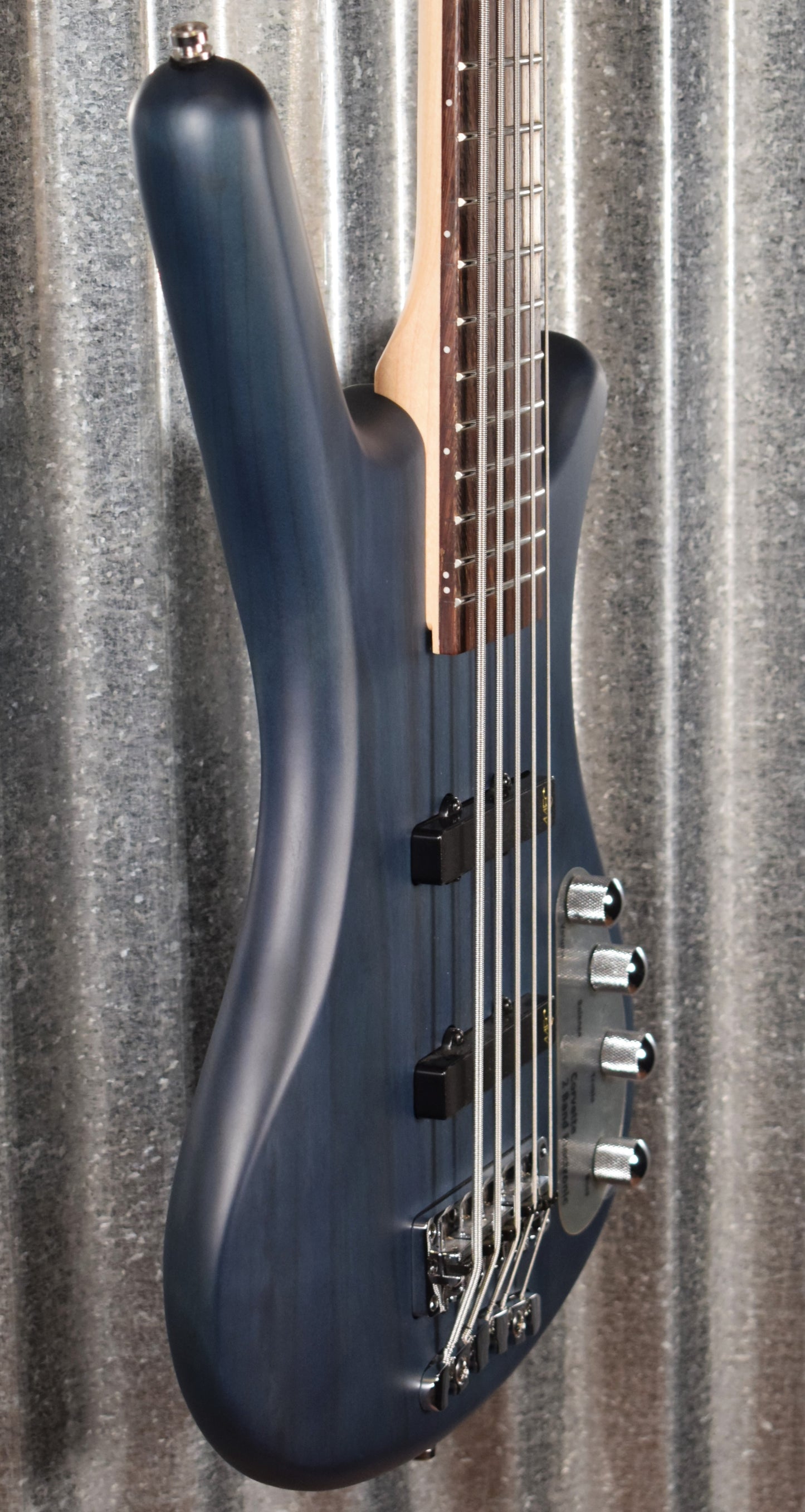 Warwick Rockbass Corvette Basic 5 String Bass Ocean Blue & Bag #3420