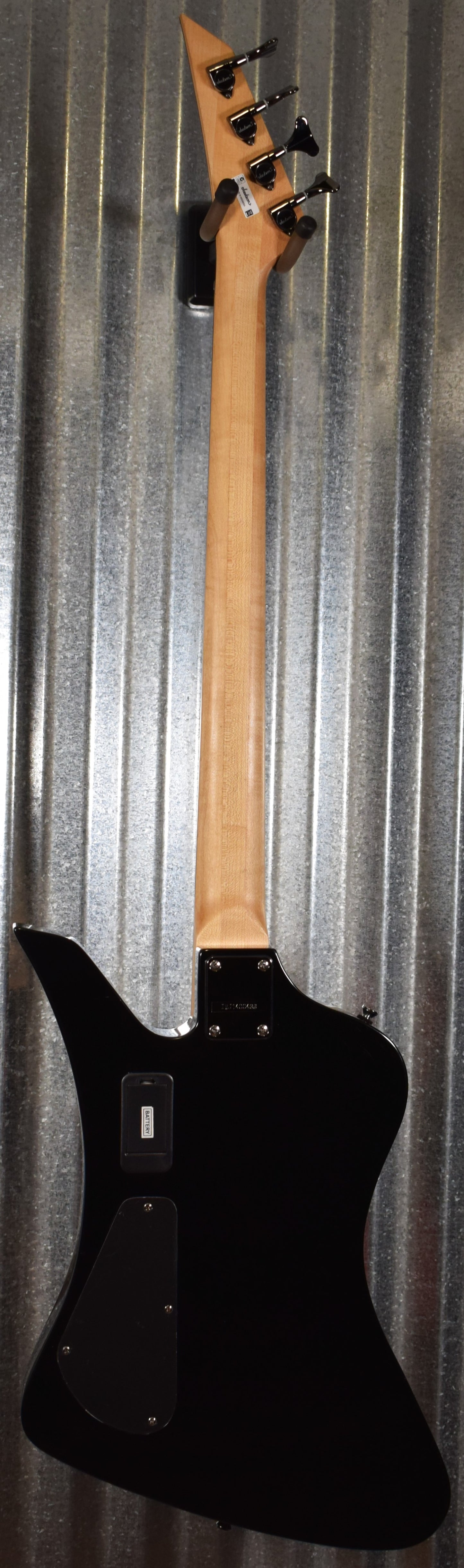 Jackson X Series David Ellefson Kelly Bird IV Red Stripe 4 String Bass #0436 Used